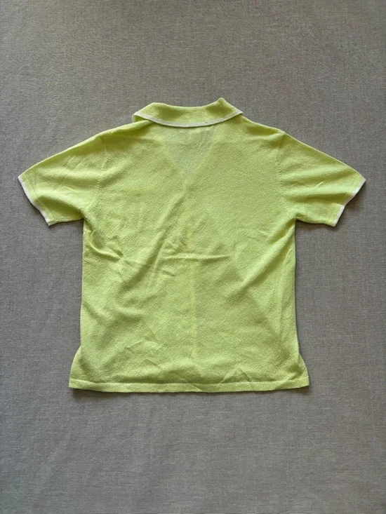 Casual Corner 90s vintage mint yellow top. - Picture 8 of 10